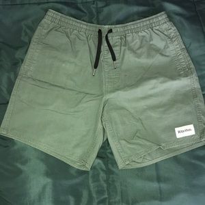 Rhythm Men’s Drawstring Cotton Shorts